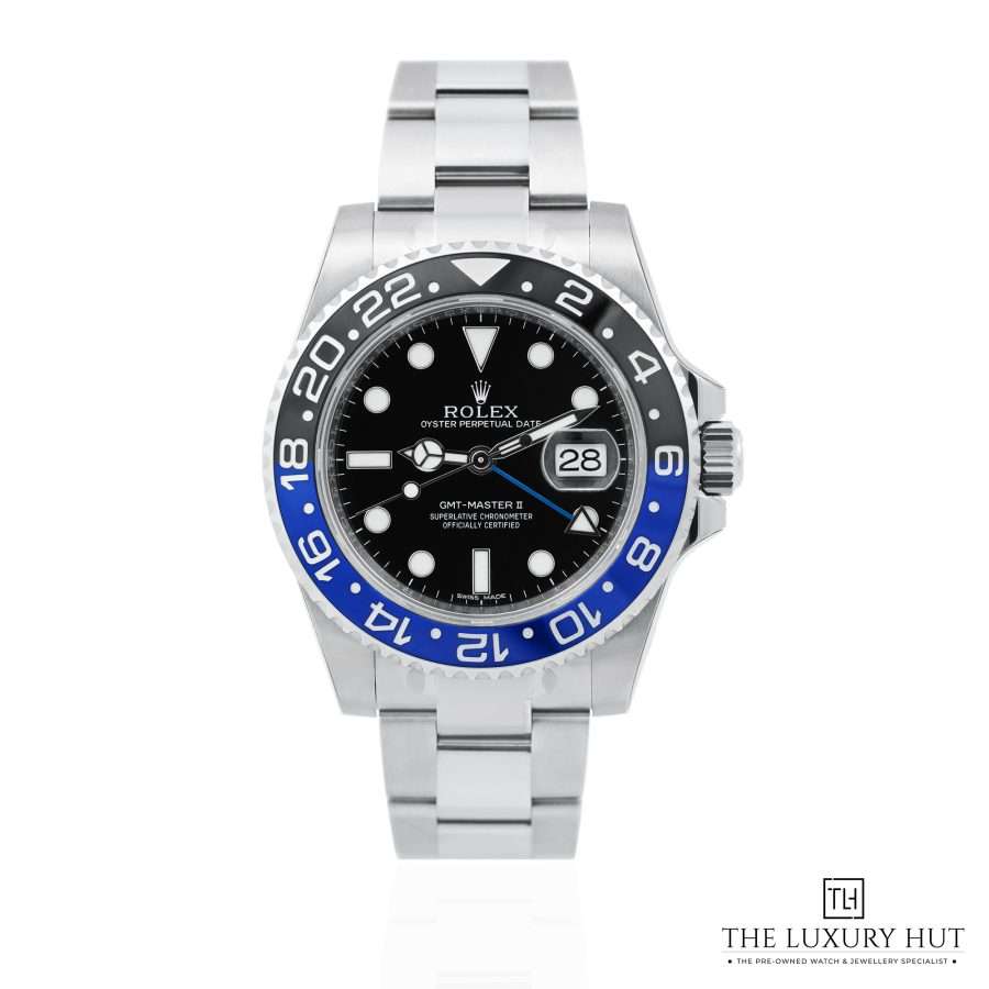 Rolex GMT Master II BATMAN Steel 51498 a