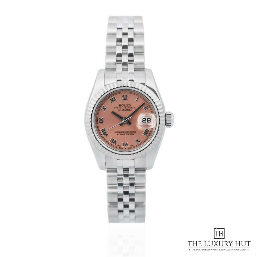 Rolex Lady Datejust Steel  Salmon Dial LB456 a