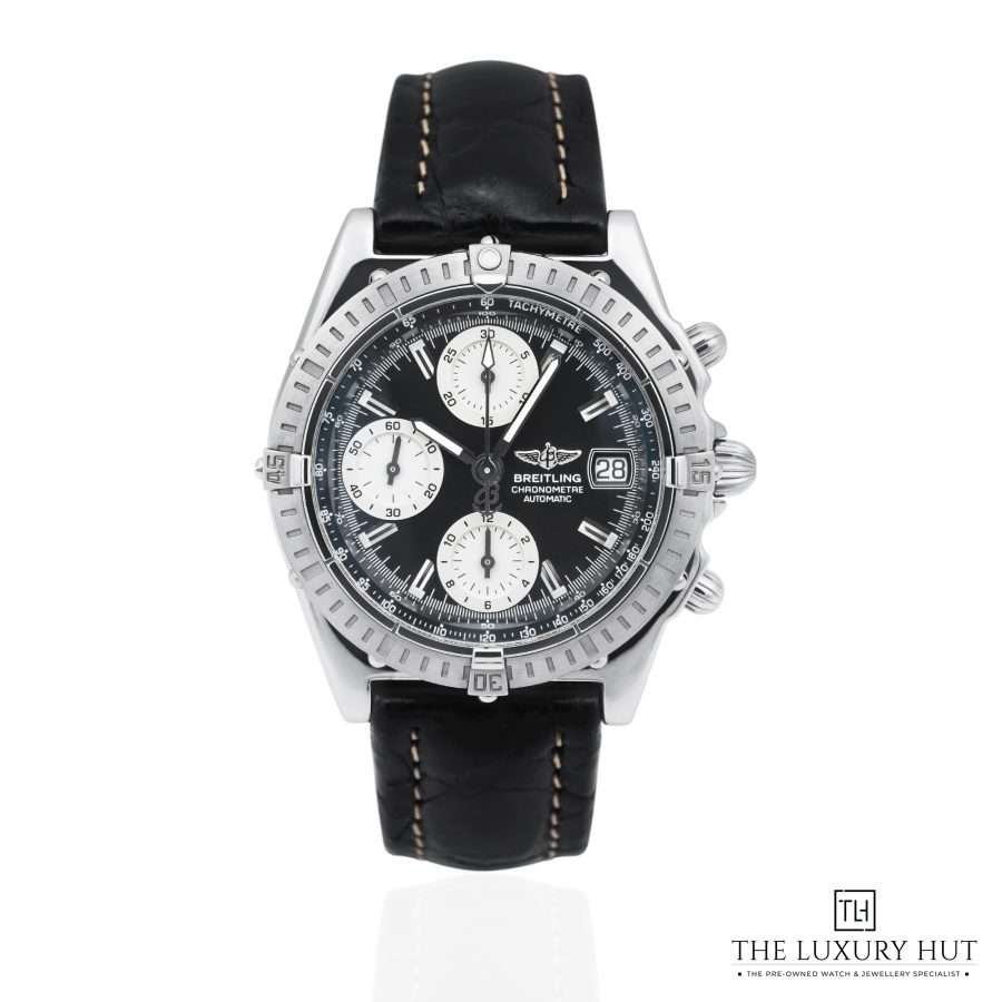 Breitling Chronomat Steel 39mm Black 51641 a