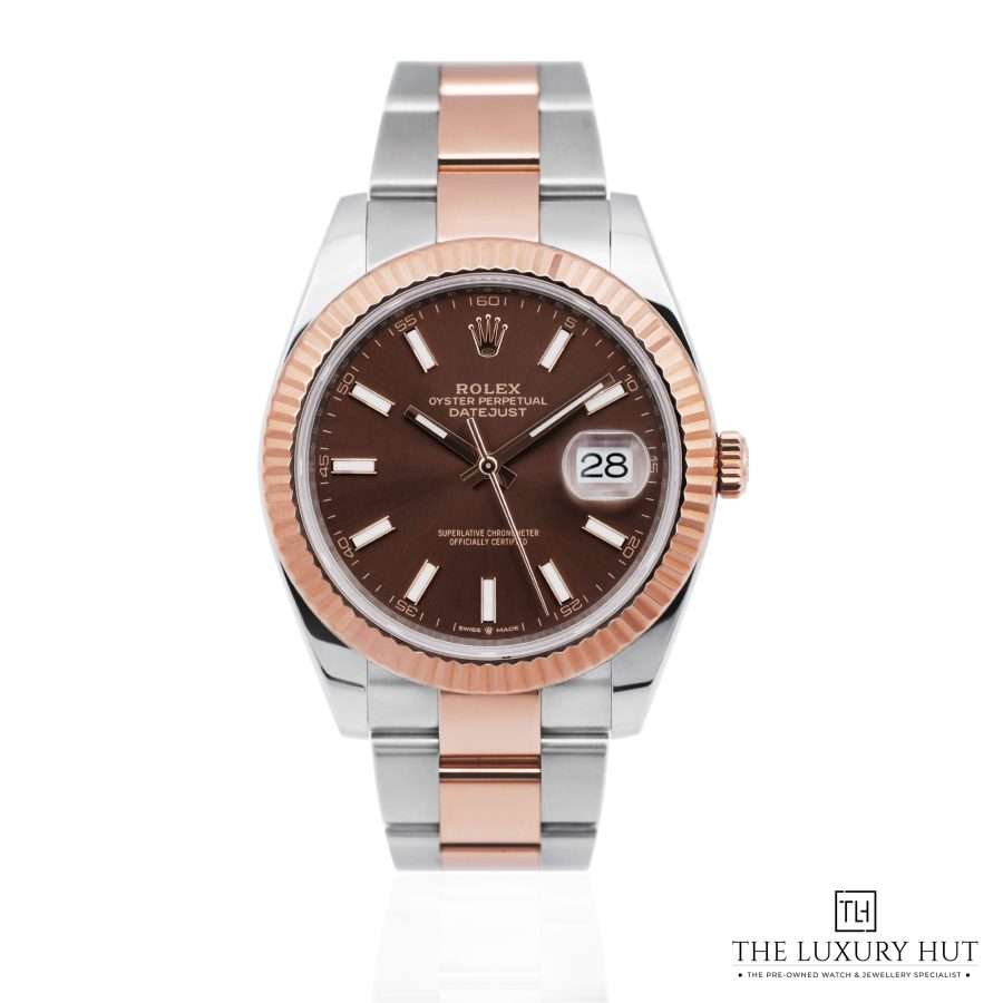 Rolex Datejust 41 Bi Metal Chocolate LB522a
