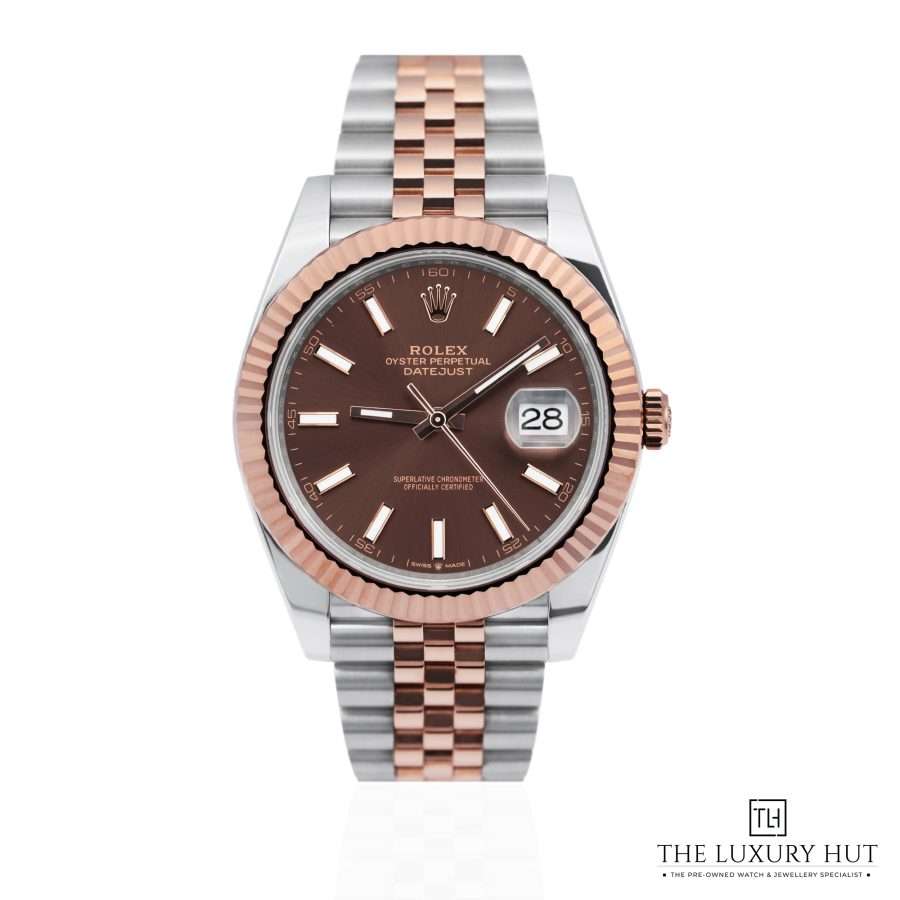 Rolex Datejust 41 i Metal Chocolate 51644 a