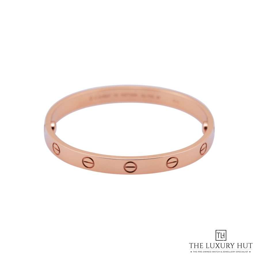 Cartier 18ct Rose Gold Love Bracelet LB553 a