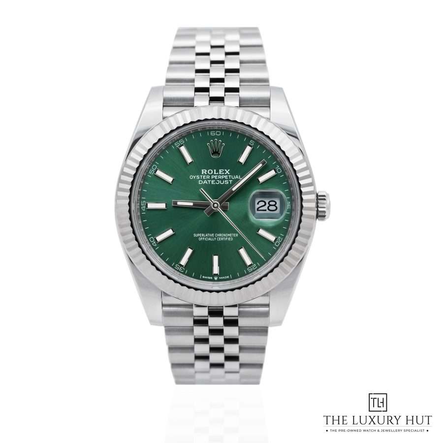 Rolex Datejust 41mm Mint Green Dial 51743 a