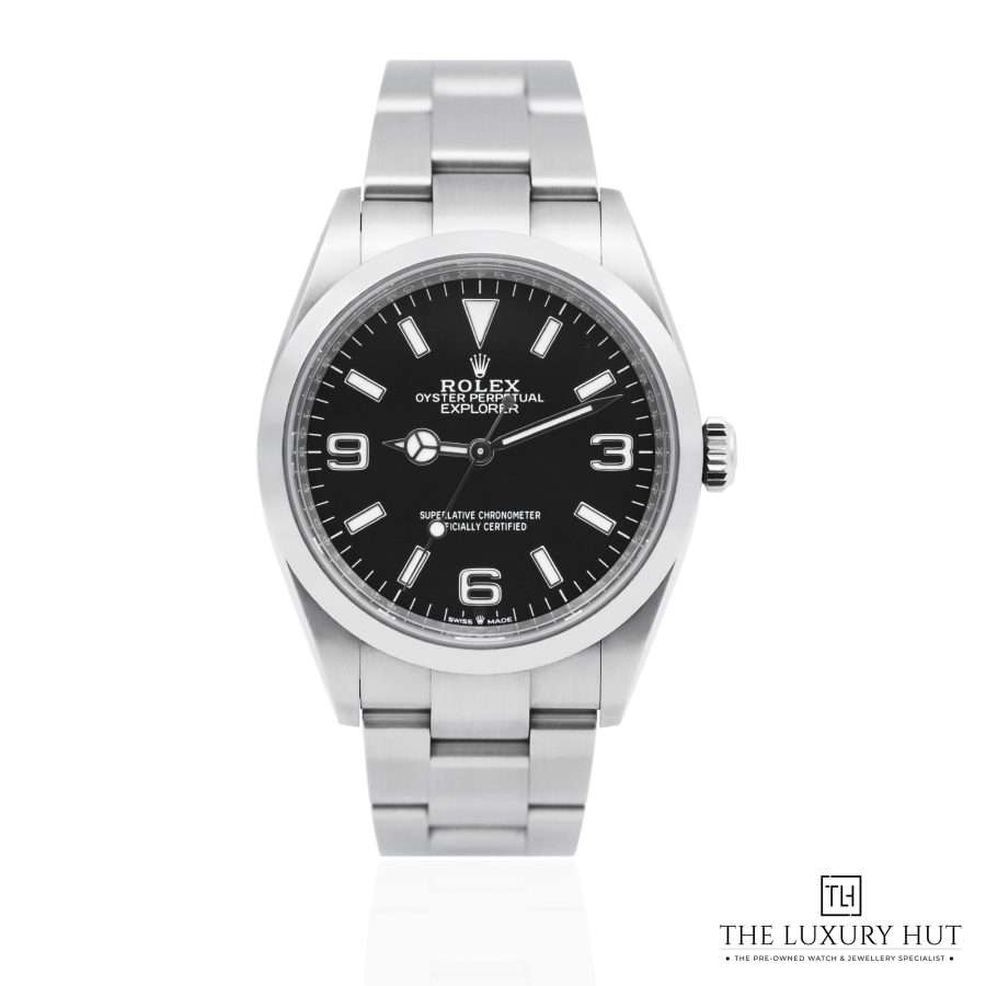 Rolex Explorer 36mm Steel Black LB610 a