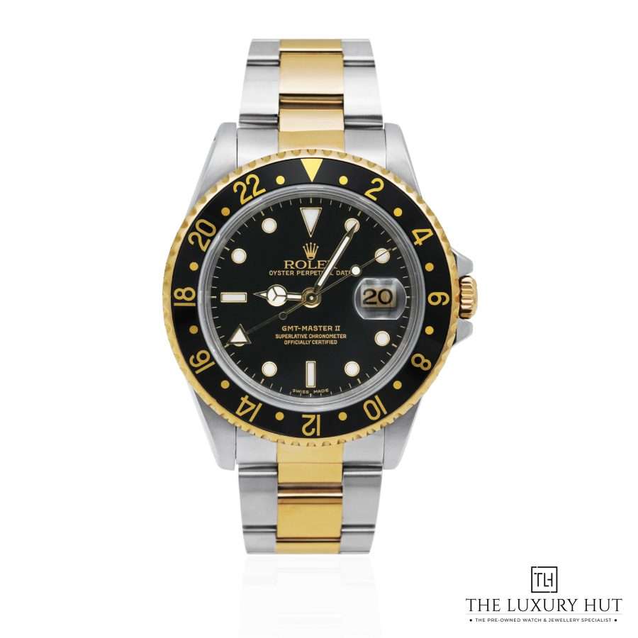 Rolex GMT Master II Bi Metal 40mm Black 51789 a