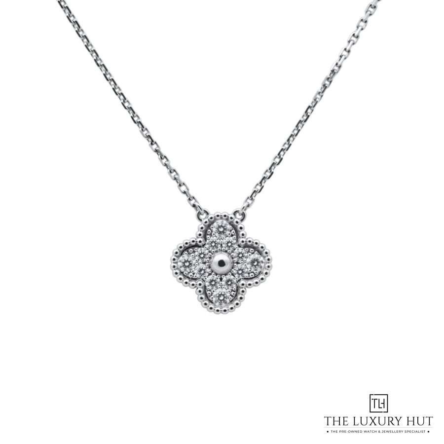 Van Cleef  Arpels Gold Diamond Necklace 51814 a