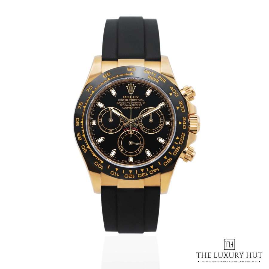 Rolex Cosmograph Daytona Gold Black LB604 a