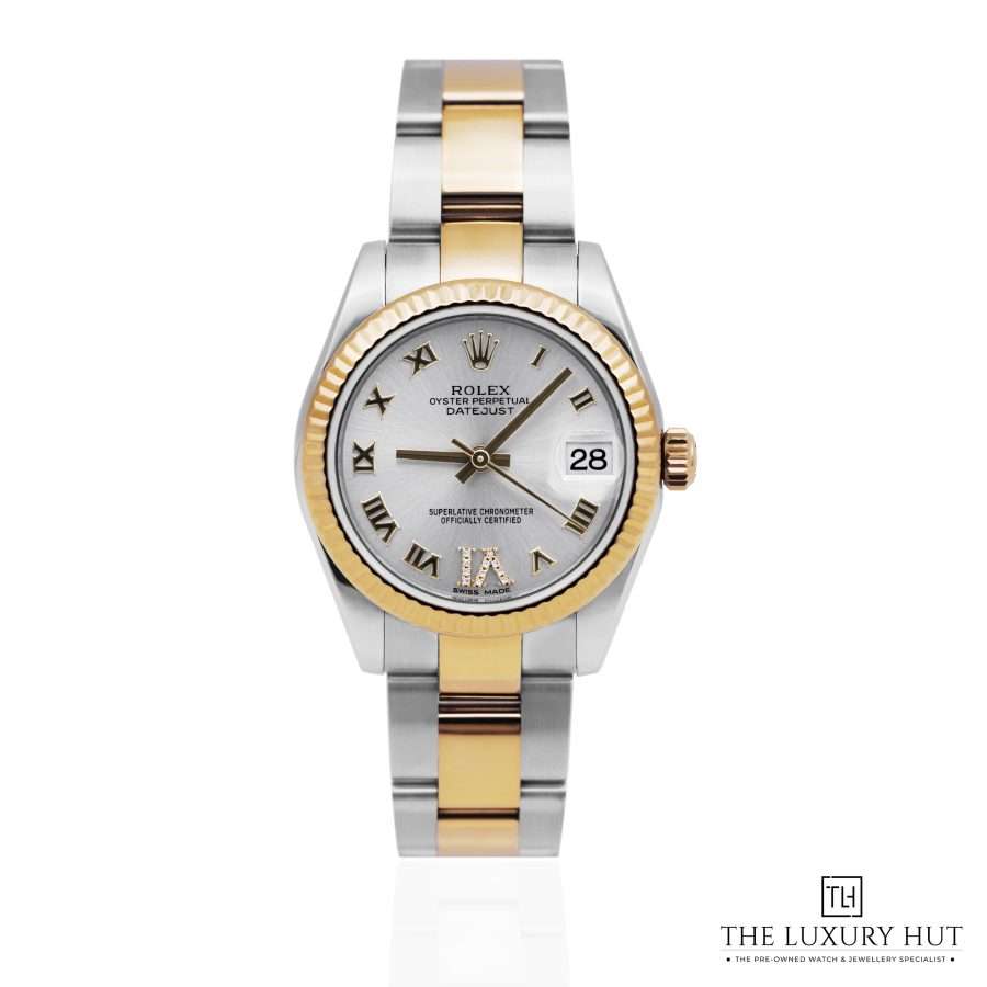 Rolex Lady Datejust 31mm Silver Diamond 51843 a