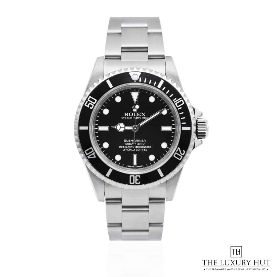 Rolex Submariner No Date Steel Black LB602 a