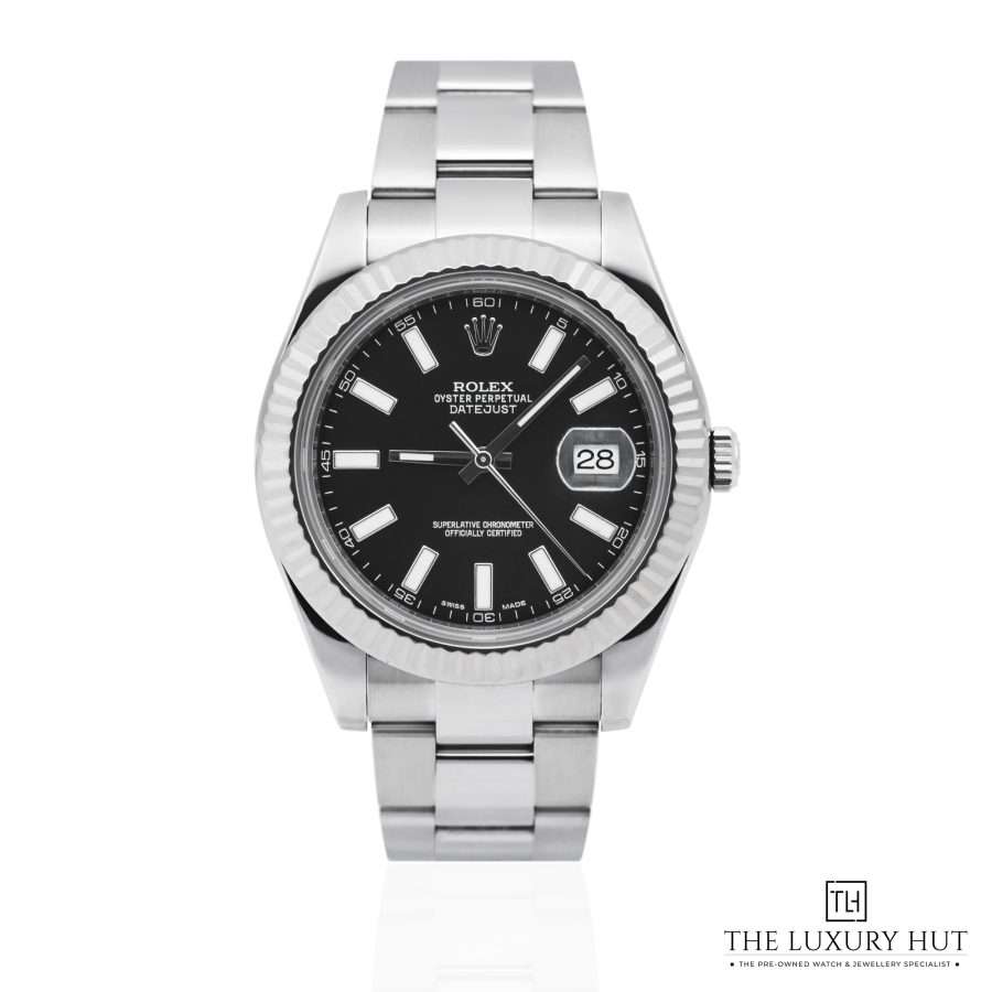 Rolex Datejust II Steel 41mm Black Dial 51864a