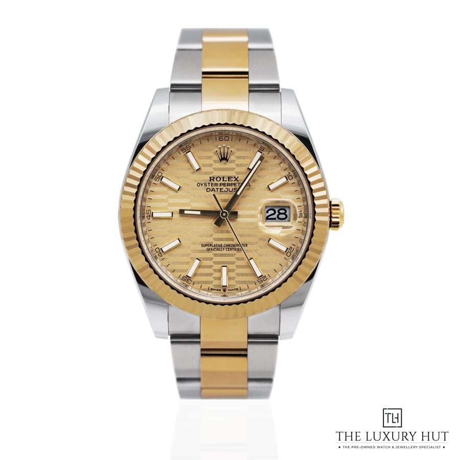 Rolex Datejust Champagne Motif Diamond 51973 a