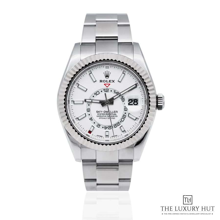 Rolex Sky Dweller Steel 42mm White Dial LB658 a
