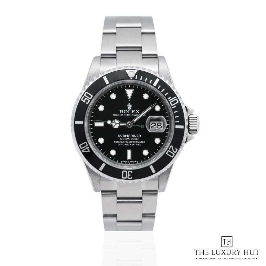 Rolex Submariner Date Steel Black Dial 52041 a