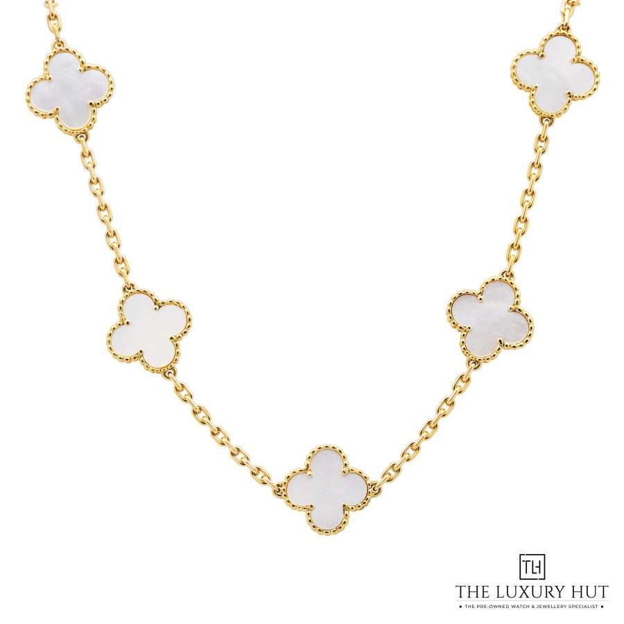 Van Cleef Yellow Gold Motifs MOP 52051 a