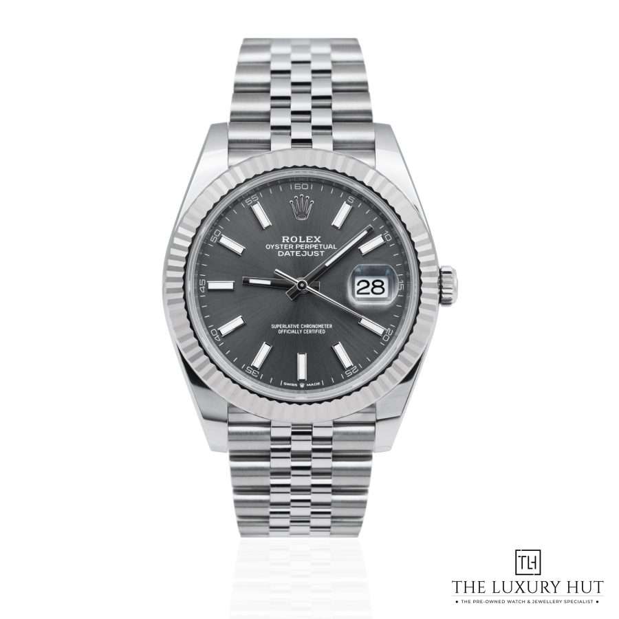 Rolex Datejust 41mm Slate Baton Dial 52247 a
