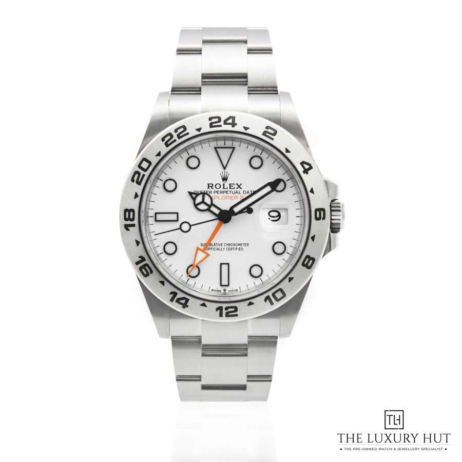 Rolex Explorer II Steel 42 White Dial 52278 a