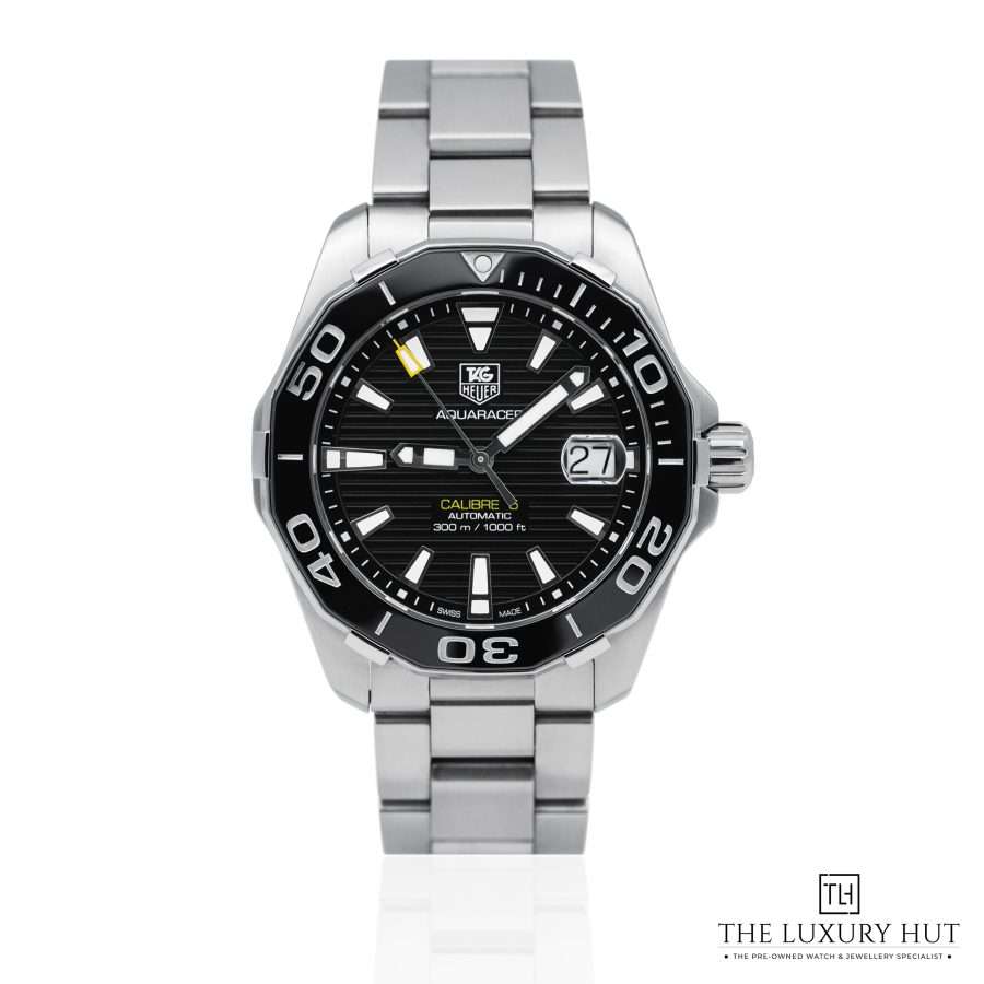 Tag Heuer Aquaracer Steel Striped Black 52145 a