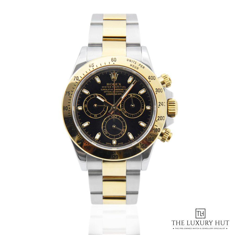 Rolex Daytona Bi Metal Black 42800 a