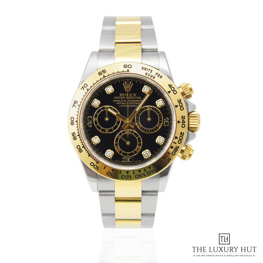 Rolex Daytona Bi Metal Black 50285 a