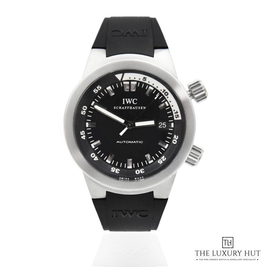 IWC Aquatimer Steel 42mm Black 40868 a