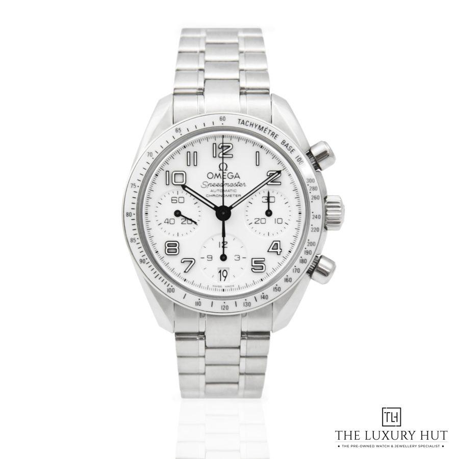 Omega Speedmaster White Dial 50490 a