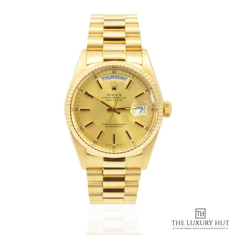 Rolex Day Date Gold Champagne 50484 a