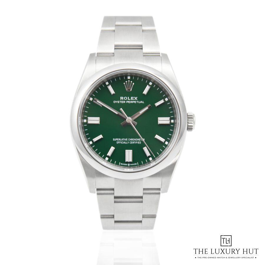 Rolex Oyster Perpetual 36 Green 50496 a