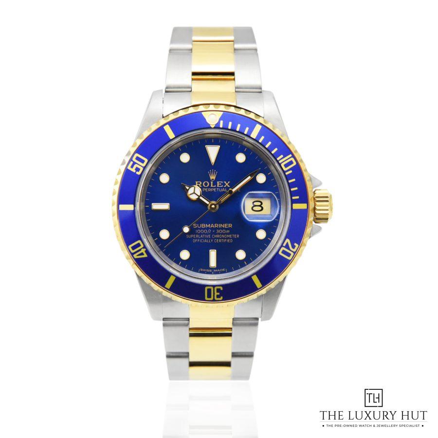Rolex Submariner Date Bi Metal Blue 50436 a