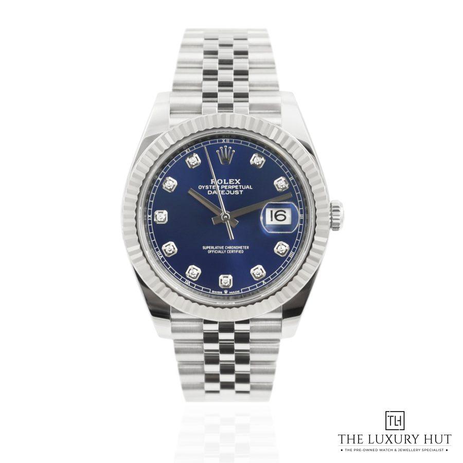Rolex Datejust 41mm Blue Diamond 50873 a