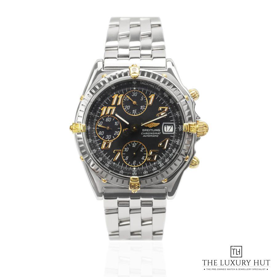 Breitling Chronomat Steel Black Dial 50880 a