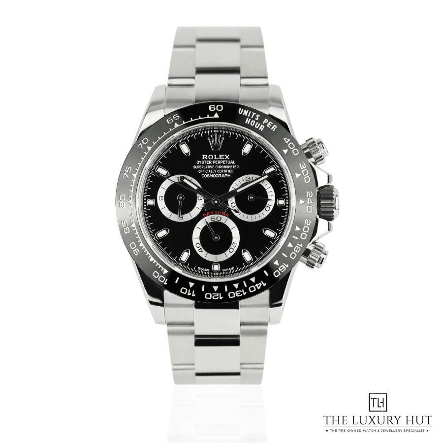 Rolex Daytona Steel 40mm Black Dial LB336 a