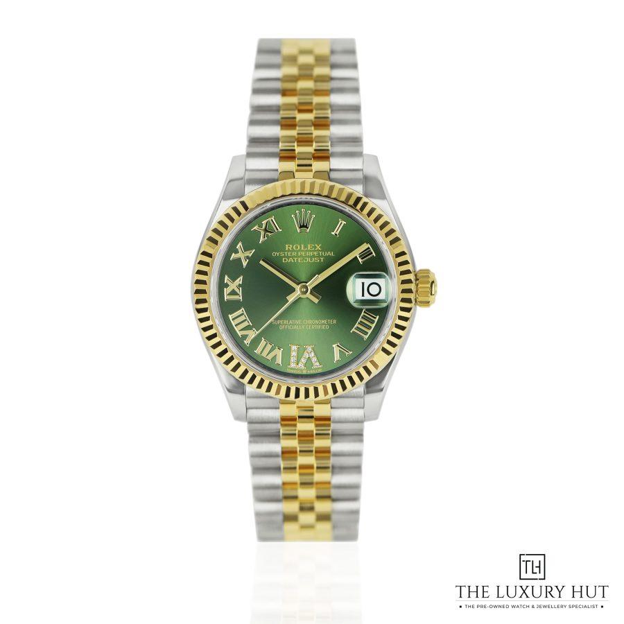 Rolex Datejust 31 Bi Metal Olive Green LB349 a