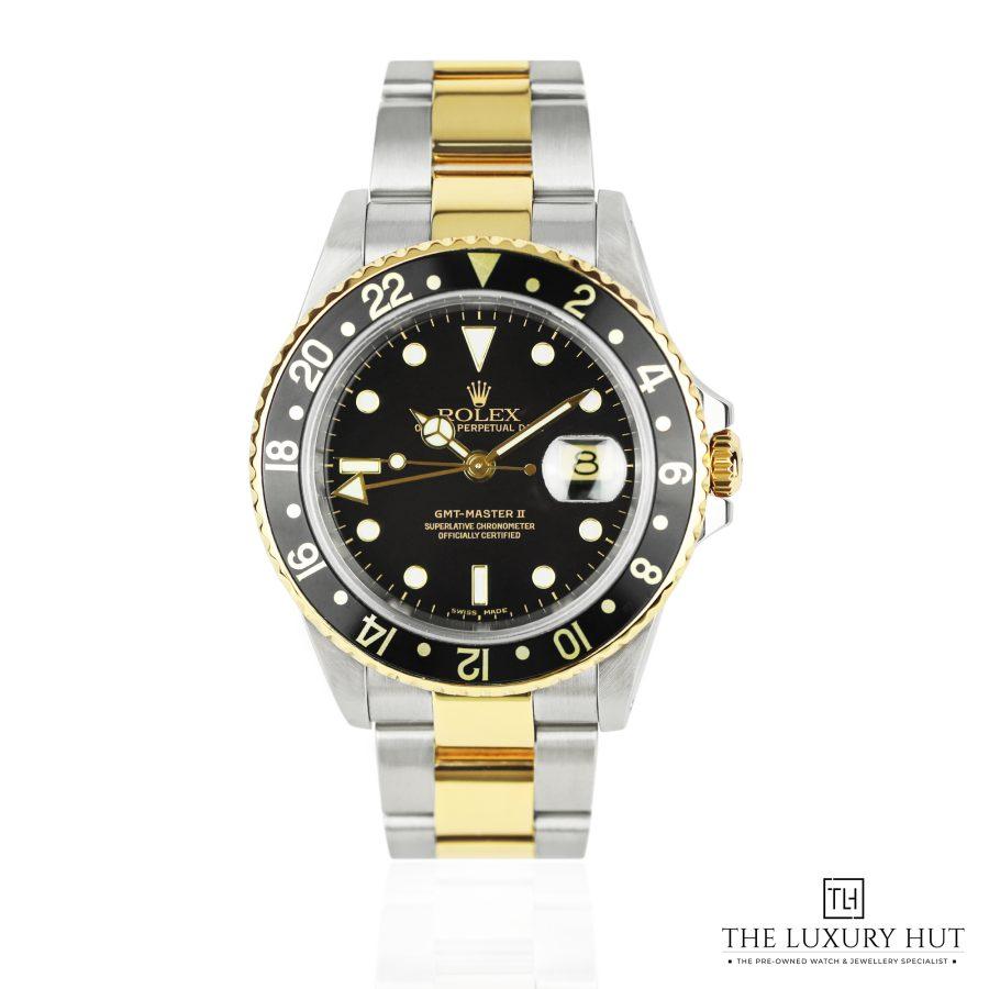 Rolex GMT Master II Bi Metal Black 51081 a