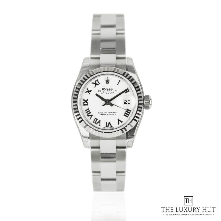 Rolex Lady Datejust Steel 26 White Dial 51116 a