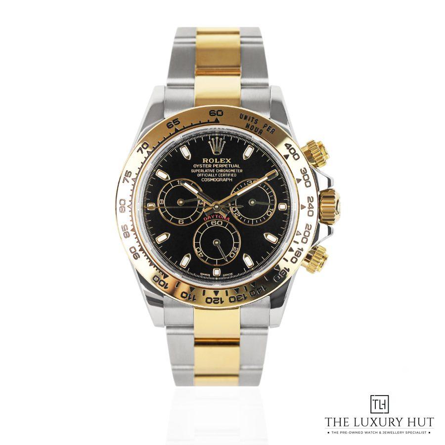 Rolex Cosmograph Daytona Bi Metal Black LB410 a