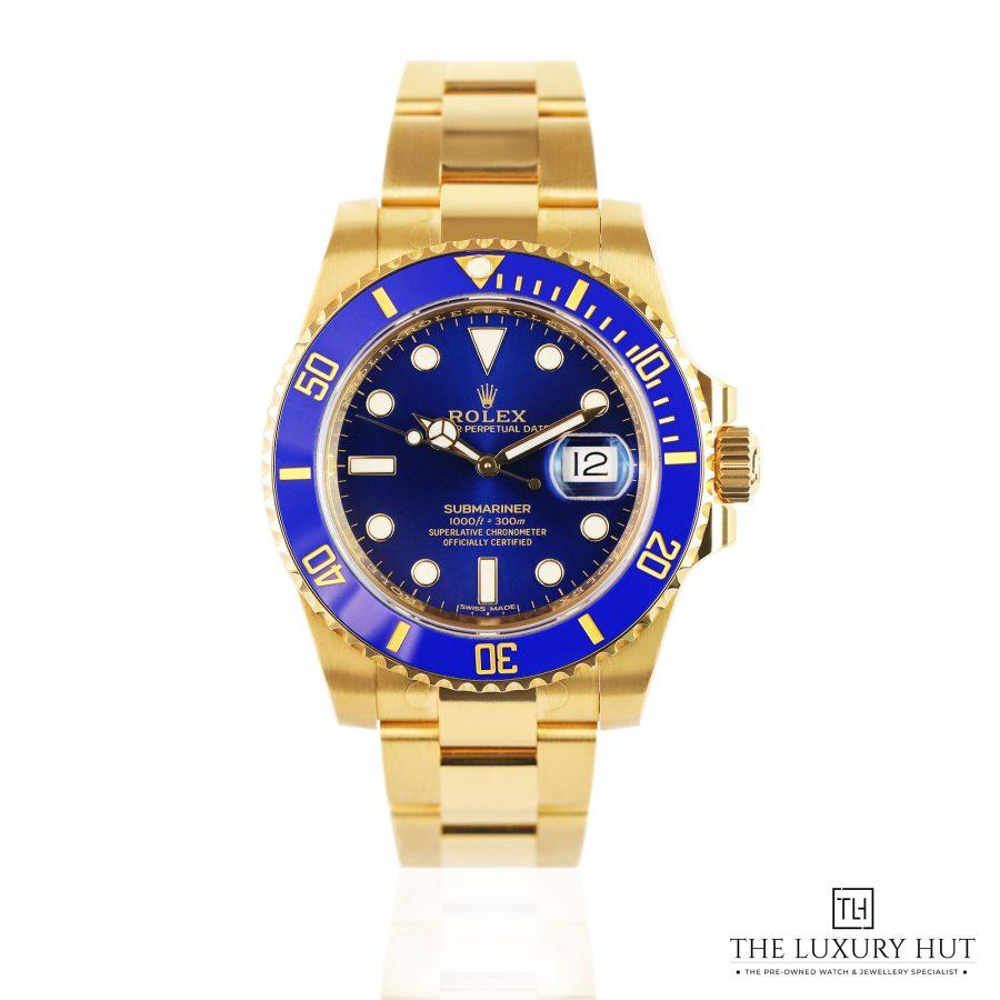 Rolex Submariner Date Yellow Gold Blue 51136 a
