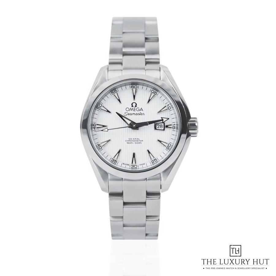 Omega Aqua Terra Steel 34mm White 51374 a