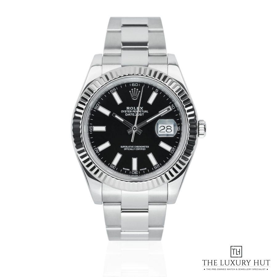 Rolex Datejust II Steel 41mm Black Dial 51353 a