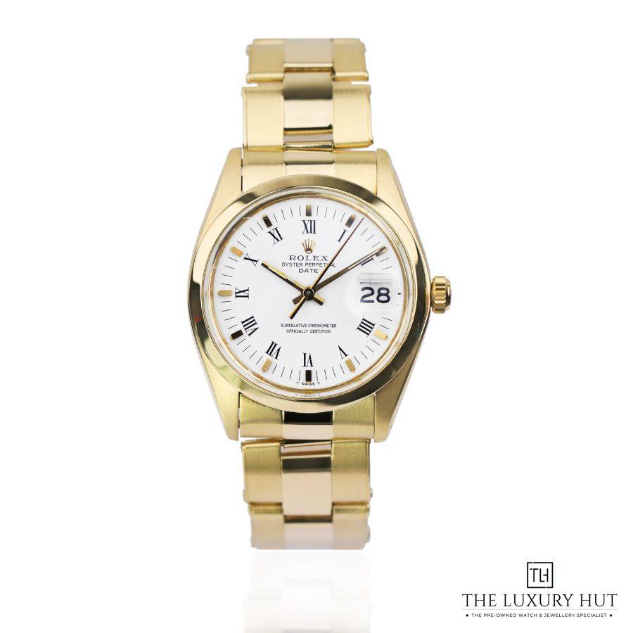 Rolex Oyster Perpetual Date Yellow Gold 51282 a