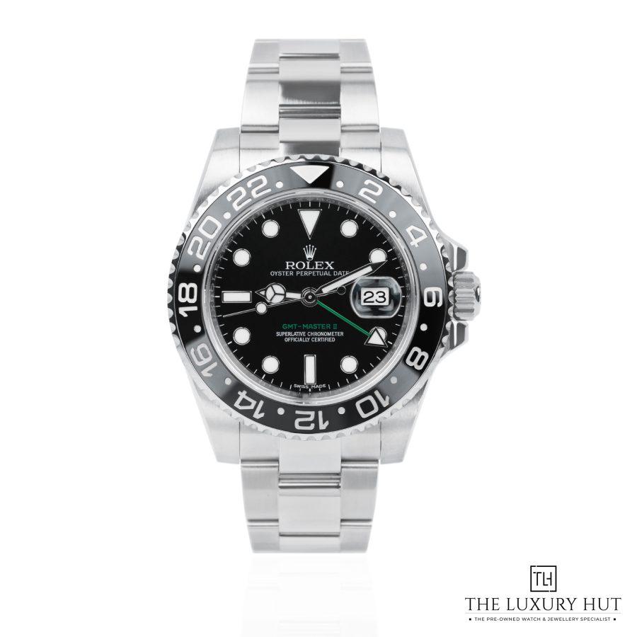 Rolex GMT Master II Steel  Black Dial LB479 a