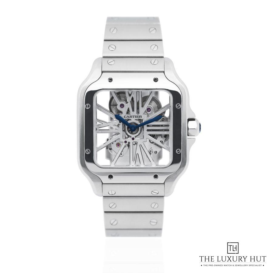 Cartier Santos De Cartier Skeleton 51536 a
