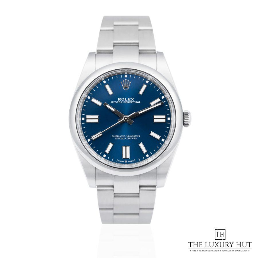 Rolex Oyster Perpetual 41 Blue Dial 51502 a