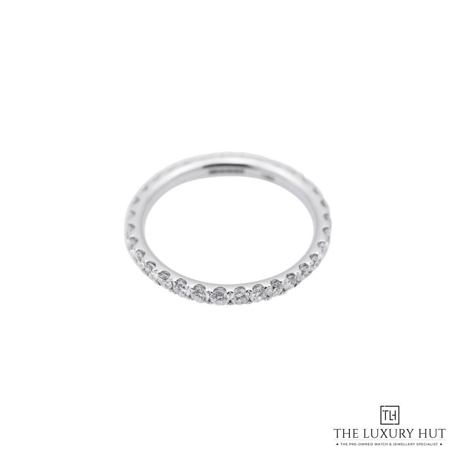 White Gold 1ct Diamond Eternity Ring 33419 aa