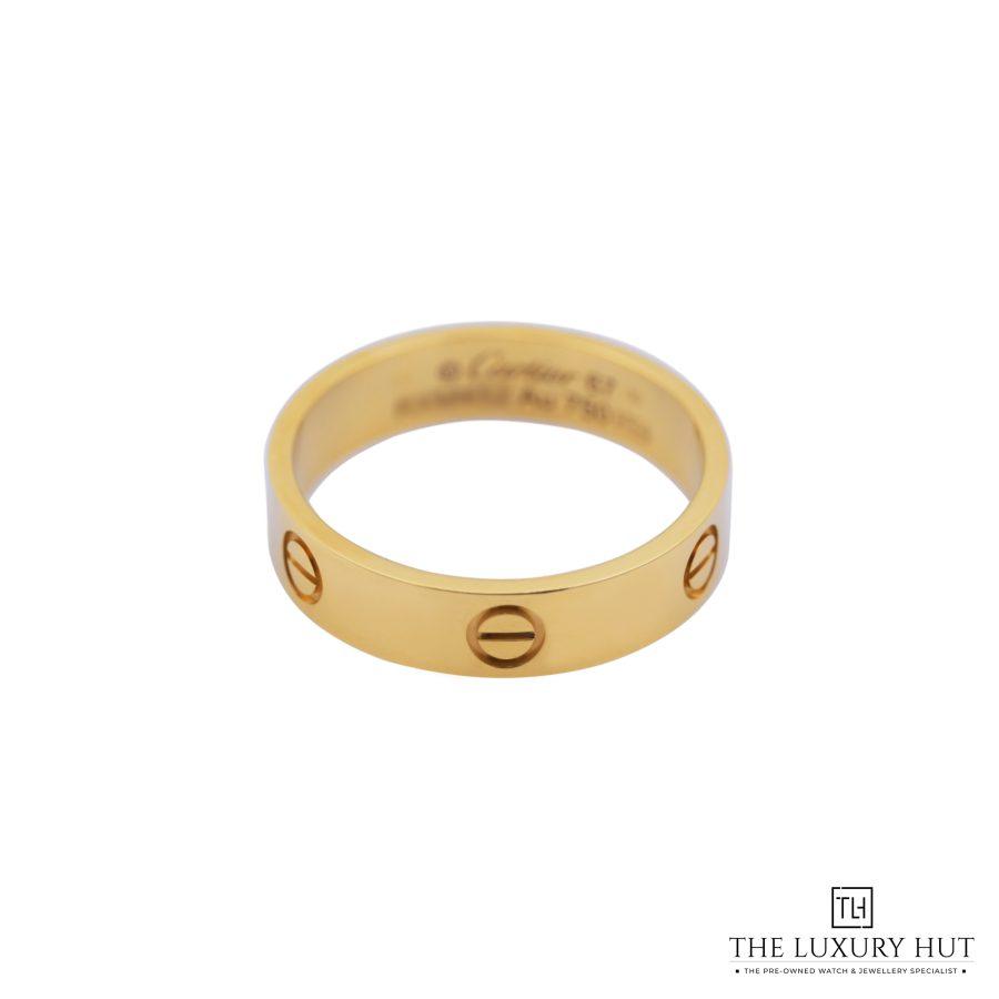 Cartier Yellow Gold Love Ring 51696 a
