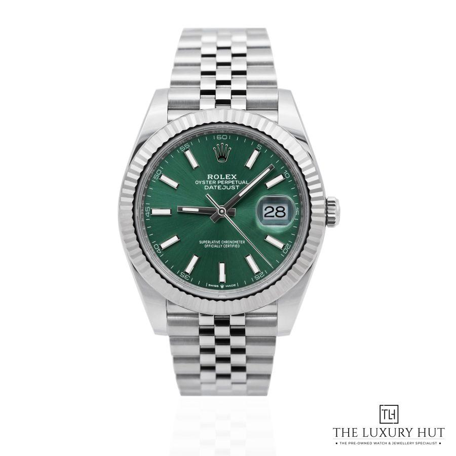 Rolex Datejust 41mm Mint Green Dial 51743 a