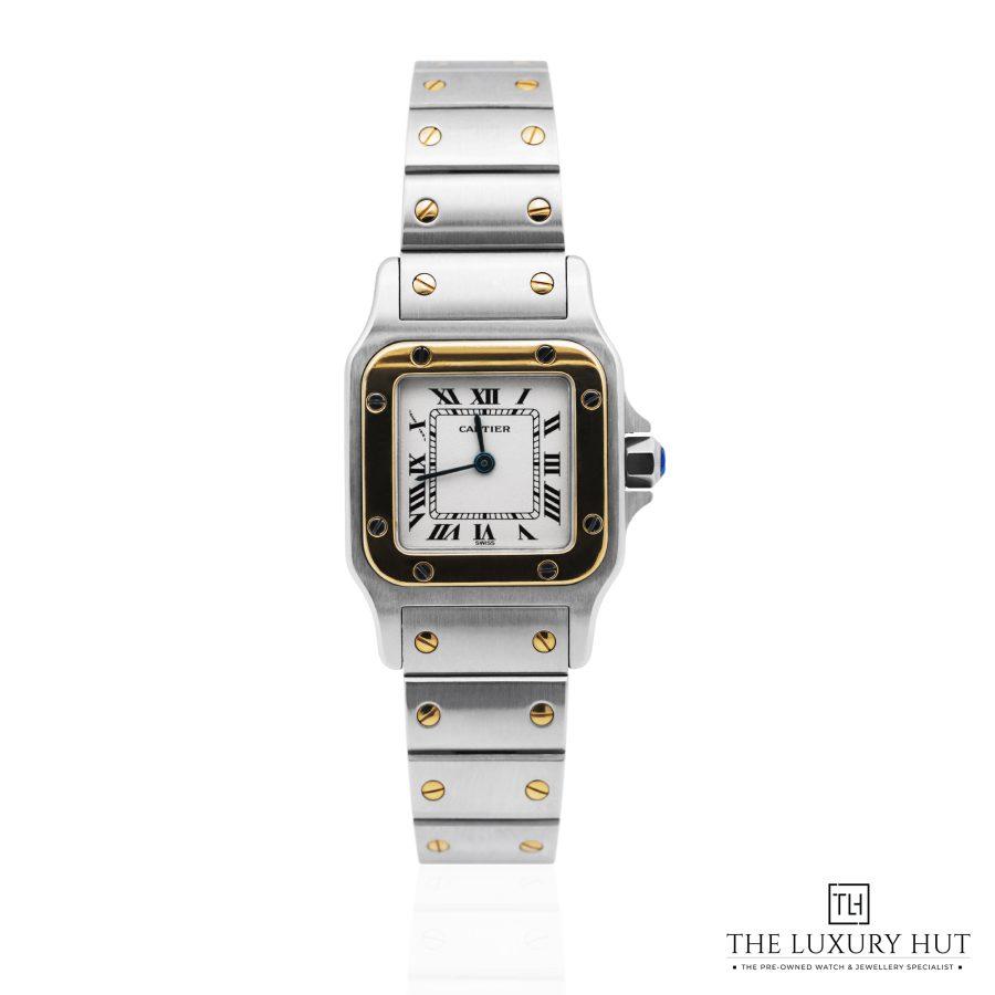 Cartier Santos Galbee Bi Metal White 51869 a
