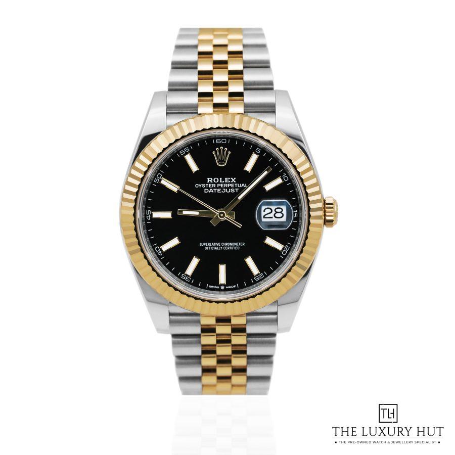 Rolex Datejust 41mm Bi Metal Black 51884 aa
