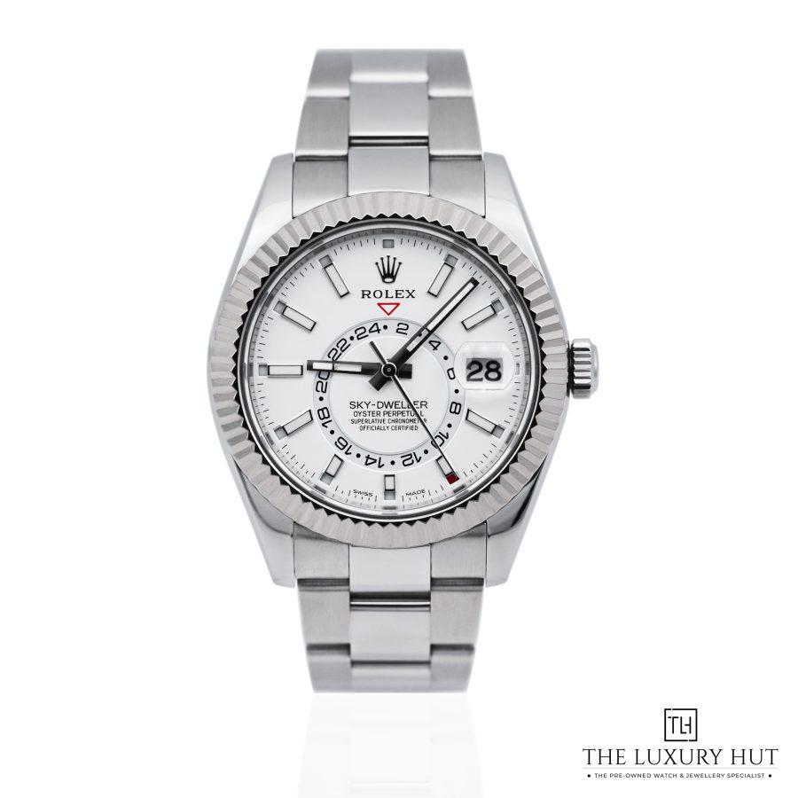 Rolex Sky Dweller Steel 42mm White Dial 51915 a