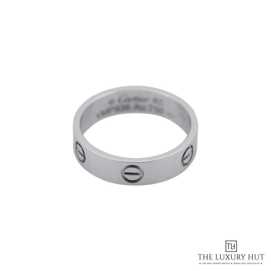 Cartier White Gold Love Ring Small 62 52045 a