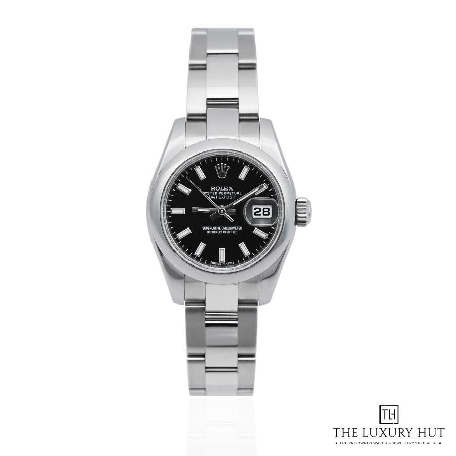 Rolex Lady Datejust Steel 26mm Black 52023 a